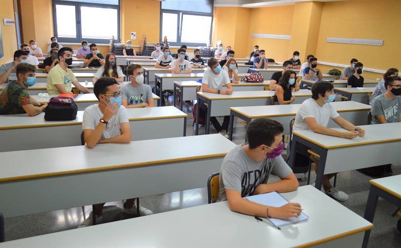 Els estudiants del Campus d'Alcoi de la Universitat Politècnica de València (UPV) han començat el curs 2020/2021