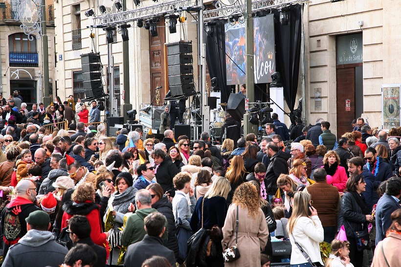 Suspenen la festa de Cap d'any a Alcoi per la previsió de pluja