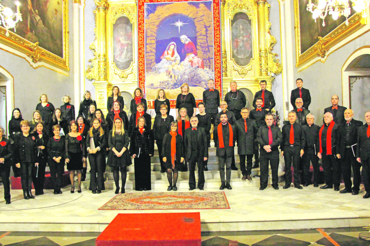 La Coral Mariola va protagonitzar el tradicional Concert de Nadal