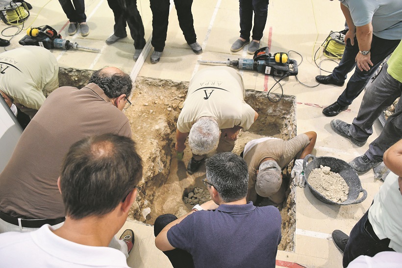 Hallan el lugar de la primera piedra del edificio Viaducto