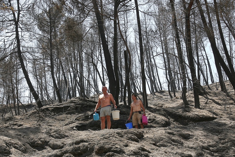 Galería imágenes incendio Benasau-Penàguila