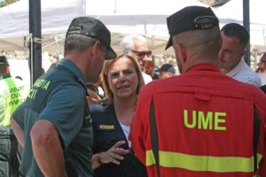 El incendio iniciado en Benasau dejó más de cien desalojados y 270 hectáreas de monte calcinadas