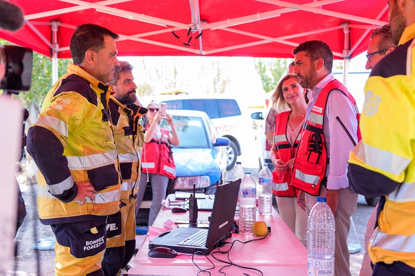 Galería imágenes incendio Benasau-Penàguila