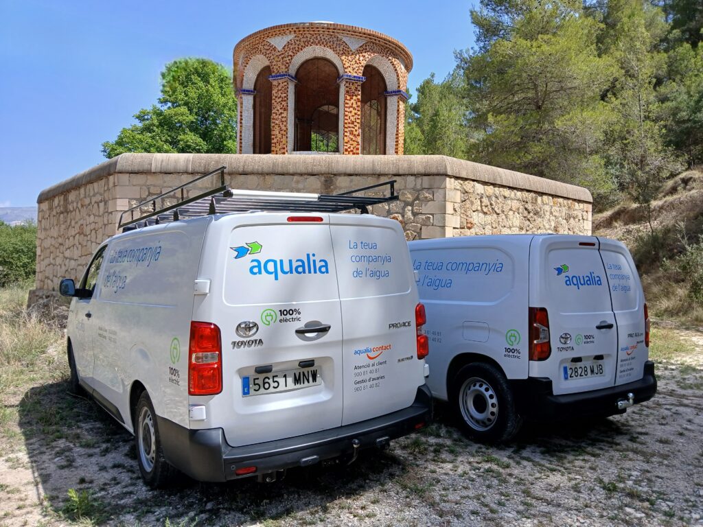 Aqualia incorpora a la seua flota dos vehicles 100% elèctrics