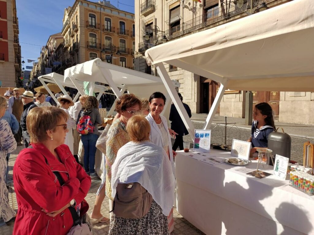 La Universitat Politècnica de València y la Feria Modernista de Alcoy, unidos contra la ELA