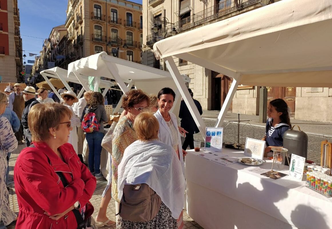 La Universitat Politècnica de València y la Feria Modernista de Alcoy, unidos contra la ELA