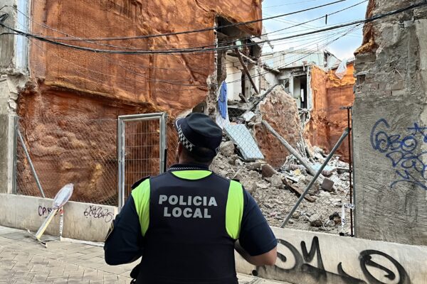 El número 50 de Sant Francesc pateix un nou esfondrament