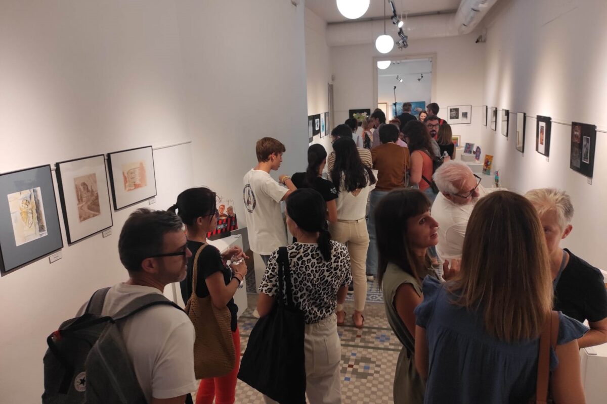 Exposición de los alumnos de Belles Arts en la Casa de la Cultura