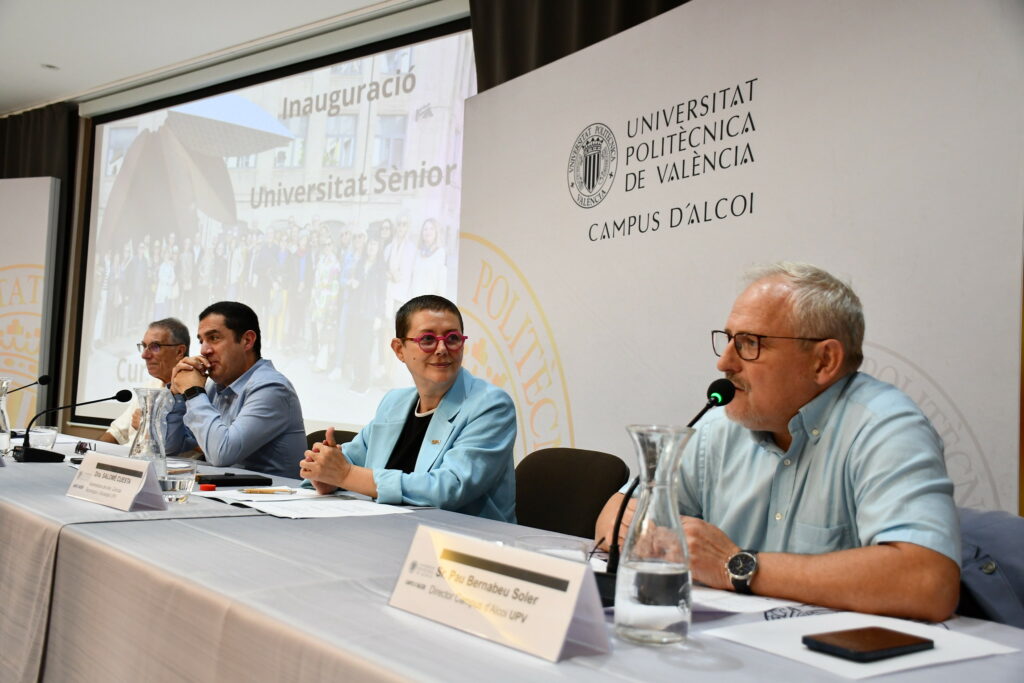 Inaugurado el curso de la Universidad Sénior de la UPV con 232 estudiantes