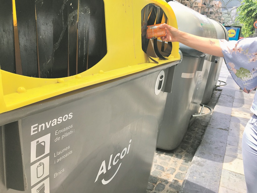 Crecen los ingresos por reciclaje en Alcoy