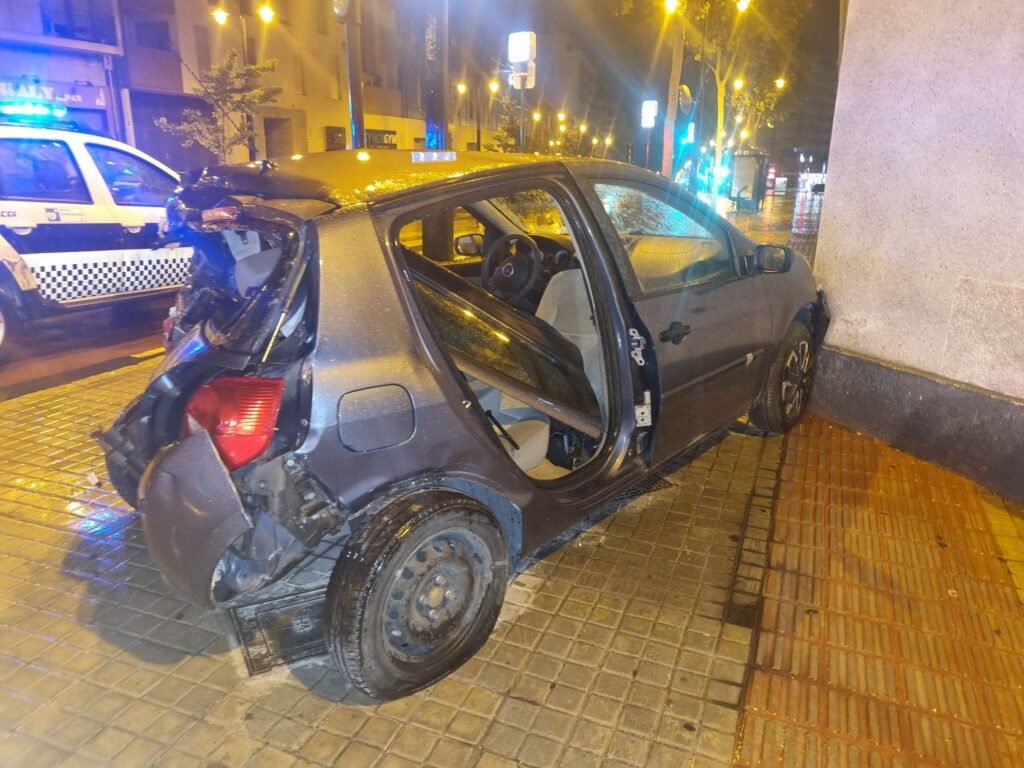 El accidente provocado por un conductor que cuadriplicaba la tasa de alcohol es la principal incidencia del Mig Any