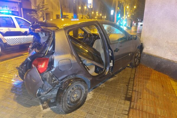 El accidente provocado por un conductor que cuadriplicaba la tasa de alcohol es la principal incidencia del Mig Any