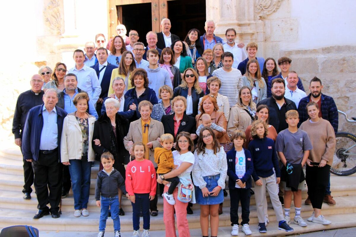 Encuentro en Banyeres de la familia Ribera-Albero y Navarro