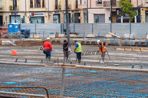 Comencen a donar forma a la nova Rosaleda