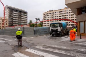 Comencen a donar forma a la nova Rosaleda