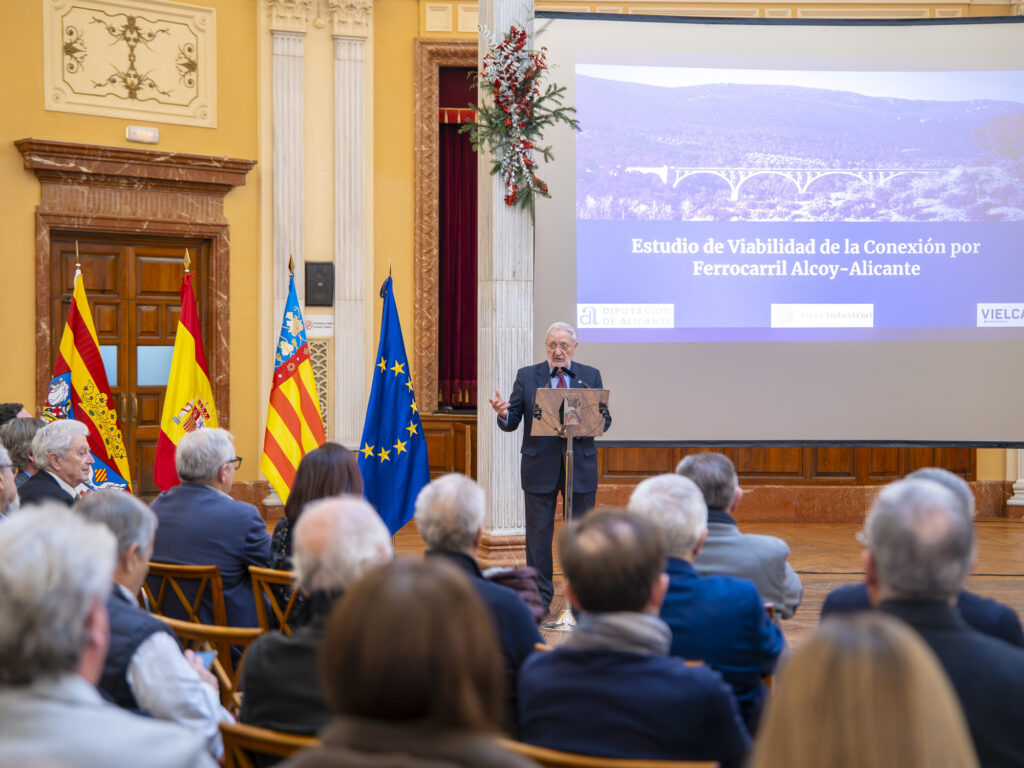 Generalitat y Diputación instan al Gobierno central a impulsar el tren Alcoy-Alicante