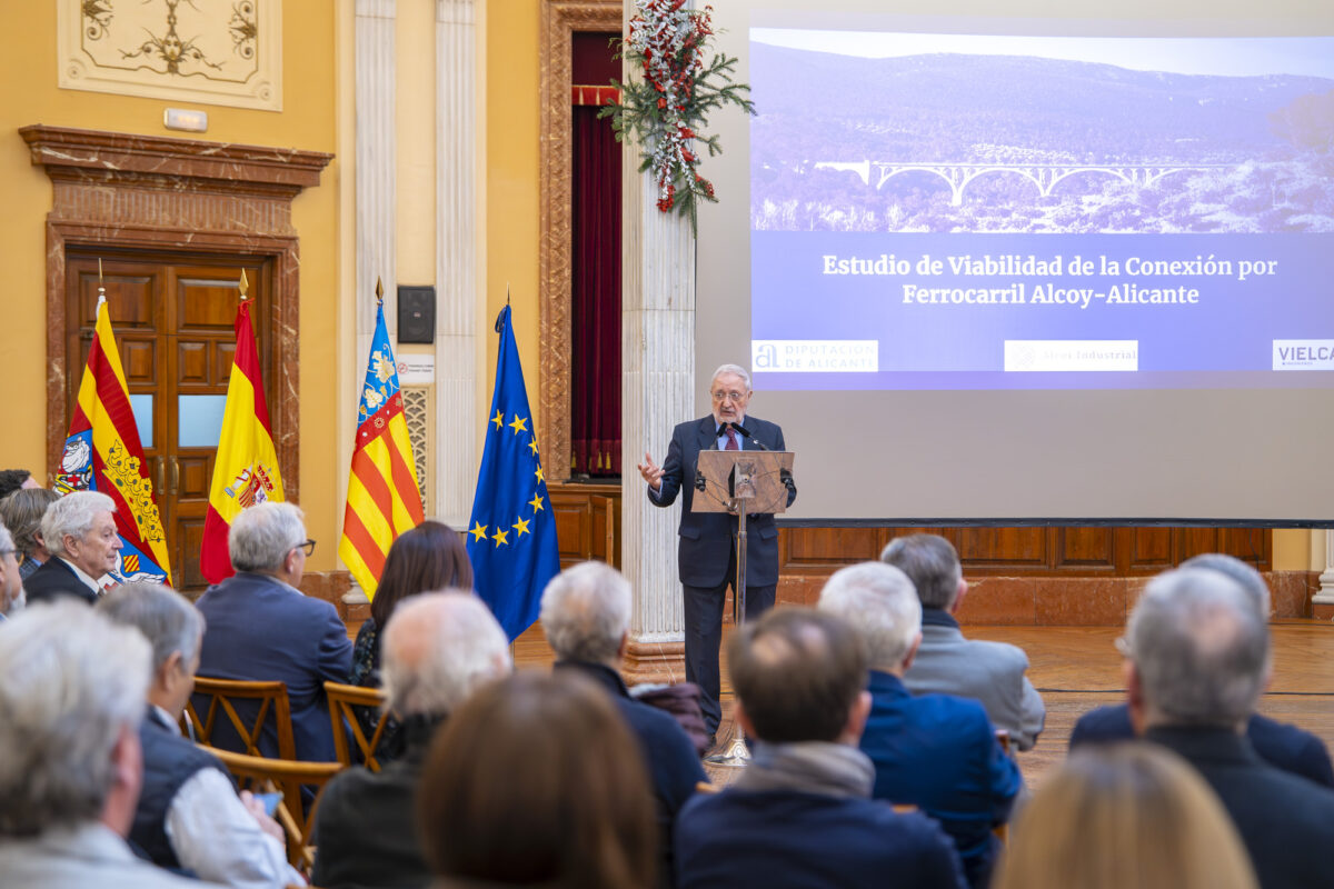 Generalitat i Diputació insten el Govern central a impulsar el tren Alcoi-Alacant