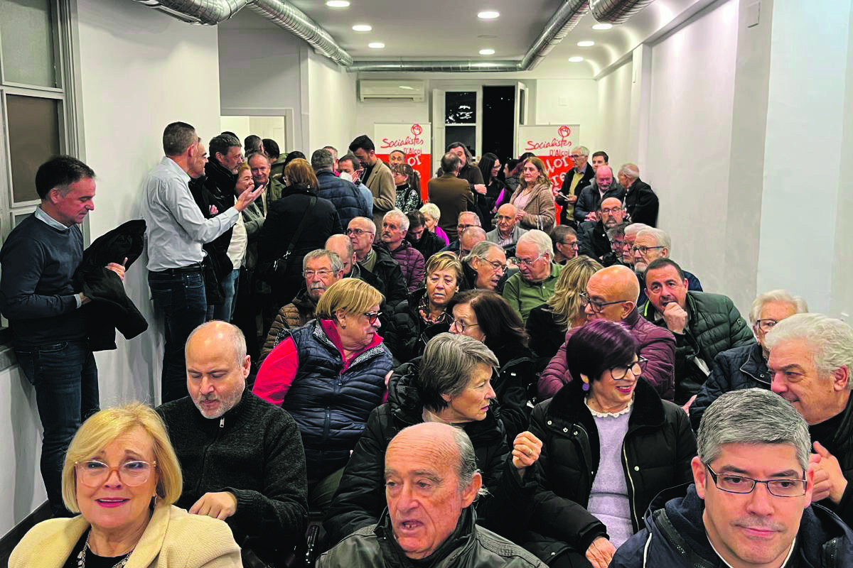 L'elecció de delegats al congrés del PSPV divideix a l'agrupació alcoiana