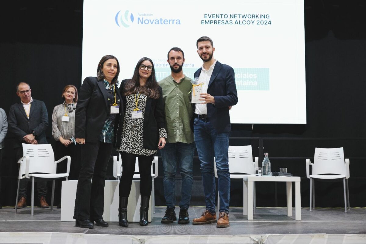 Servicios Sociales de Cocentaina, premio Novaterra