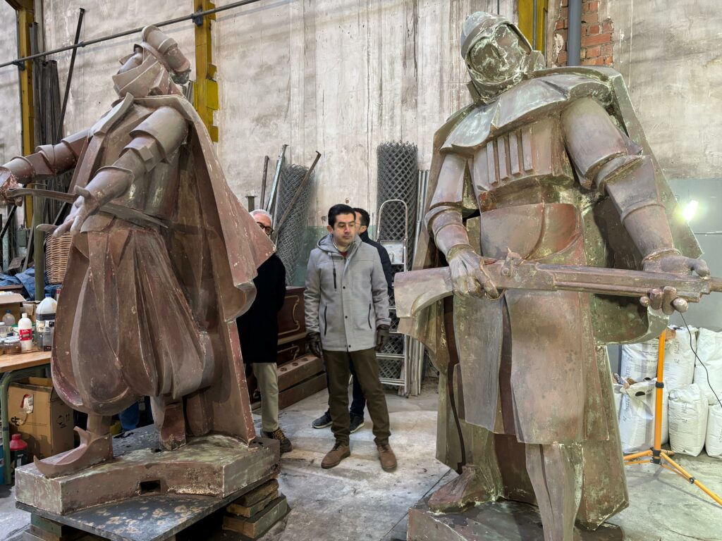 En marcha la recuperación del monumento a San Jorge