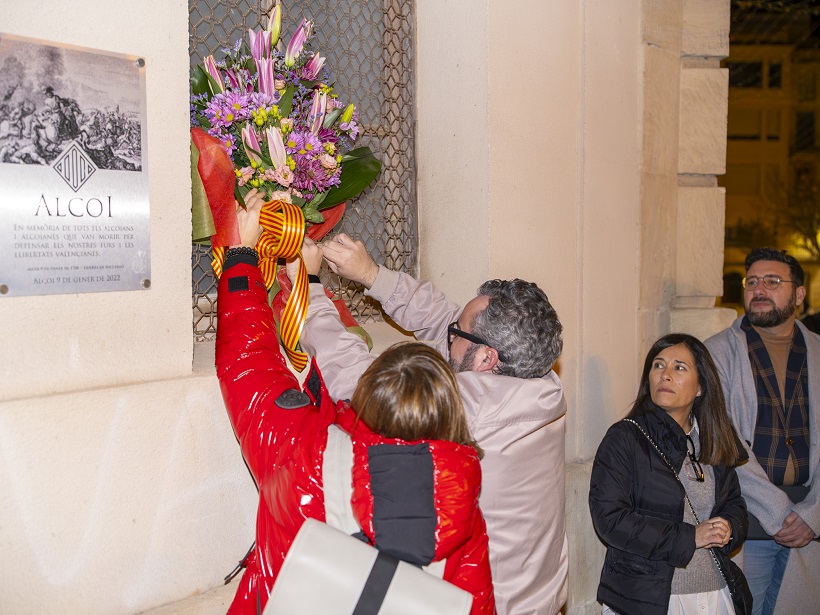 Commemoració de la derrota d'Alcoi durant la Guerra de Successió