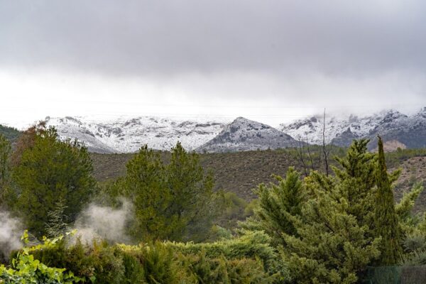 Les primeres nevades de l’any causen algunes complicacions a la comarca