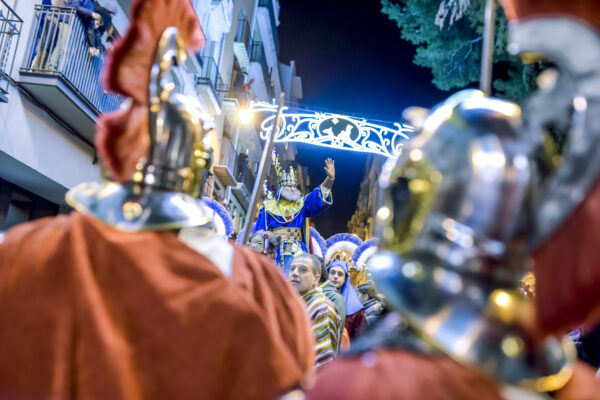 Tot preparat per a la desfilada triomfal de Melcior, Gaspar i Baltasar