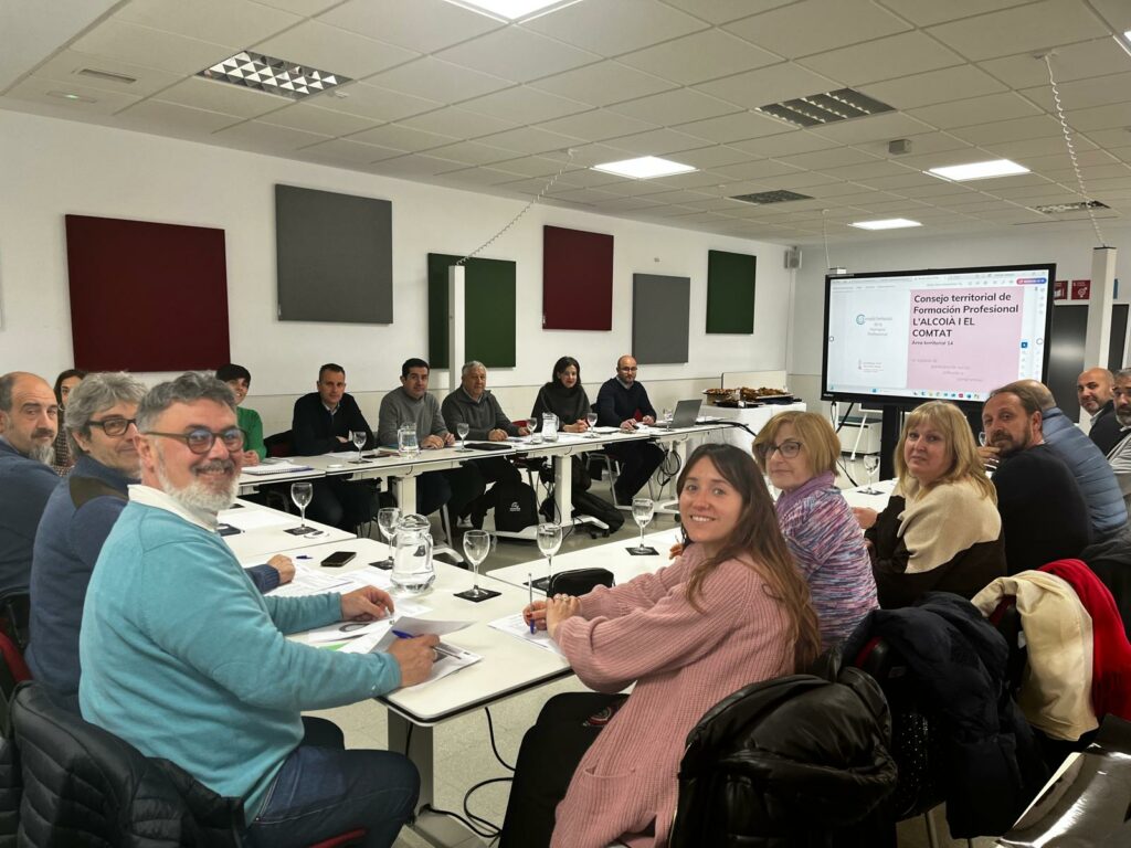 Educación reactiva el consejo territorial de FP de l'Alcoià-Comtat