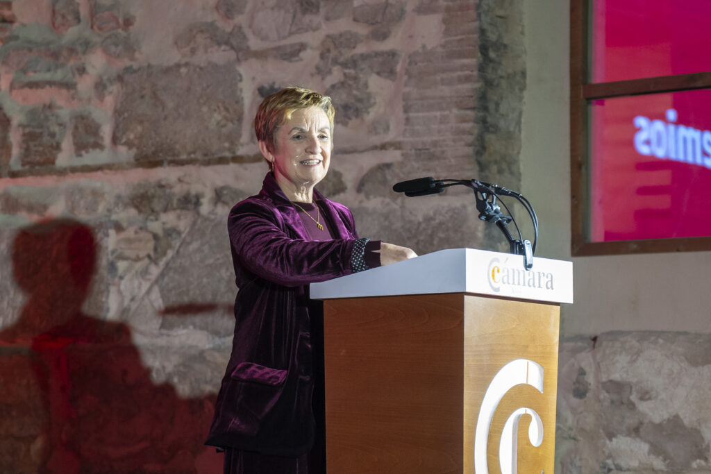 Marián Cano destaca la fortaleza del tejido empresarial alcoyano en la gala de premios de la Cámara de Comercio