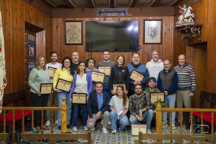 Diplomas del taller de escritura de sainete