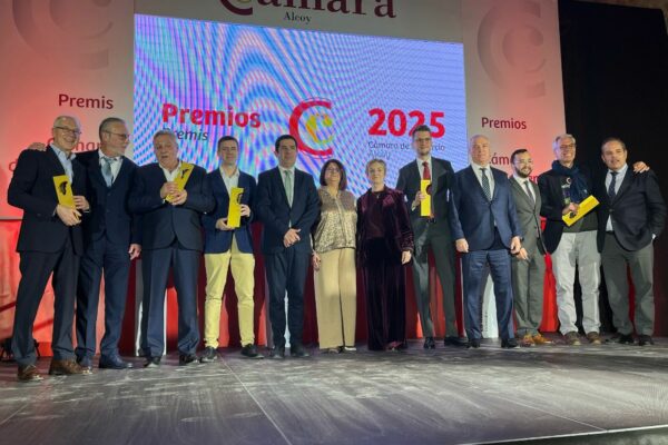 Las empresas brillaron en la gala de los Premios Cámara de Alcoy