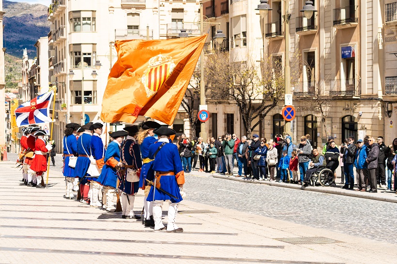 Alcoy vivió la recreación histórico de La Desfeta